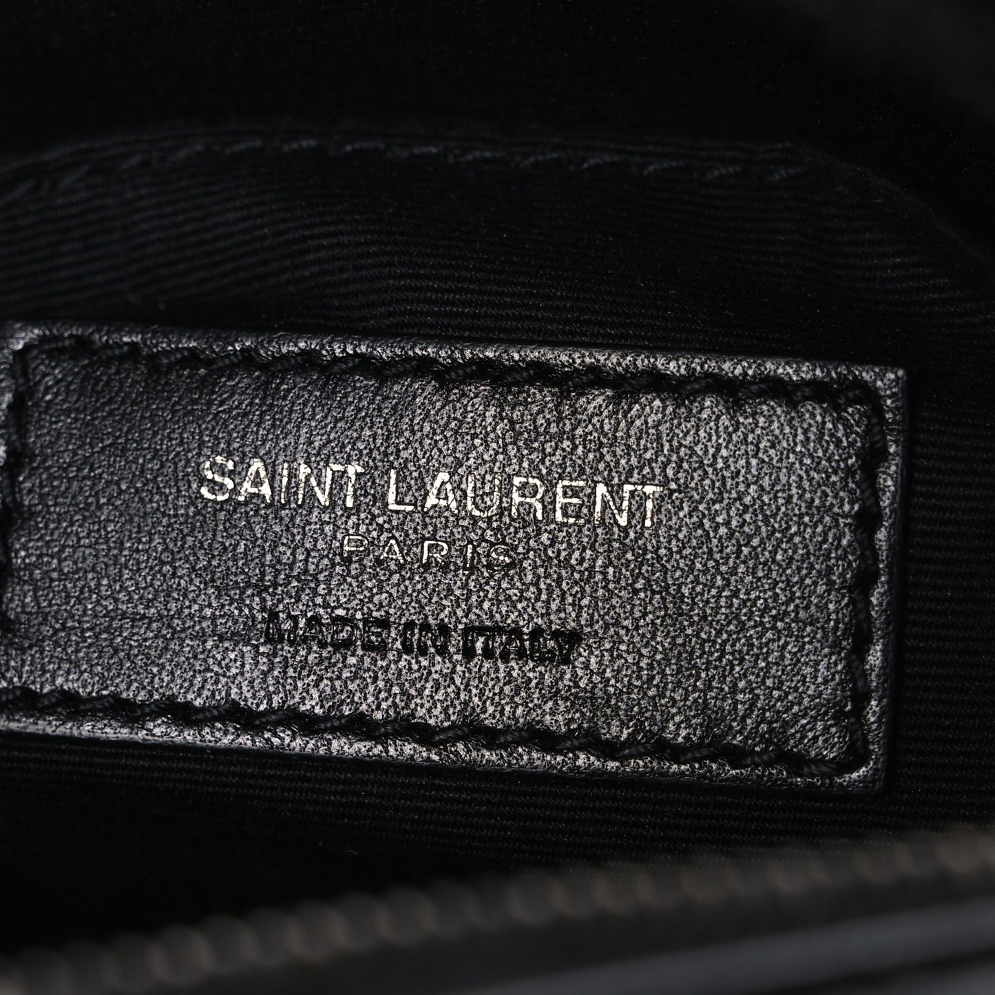 Calfskin Matelasse Monogram Lou Belt Bag Black