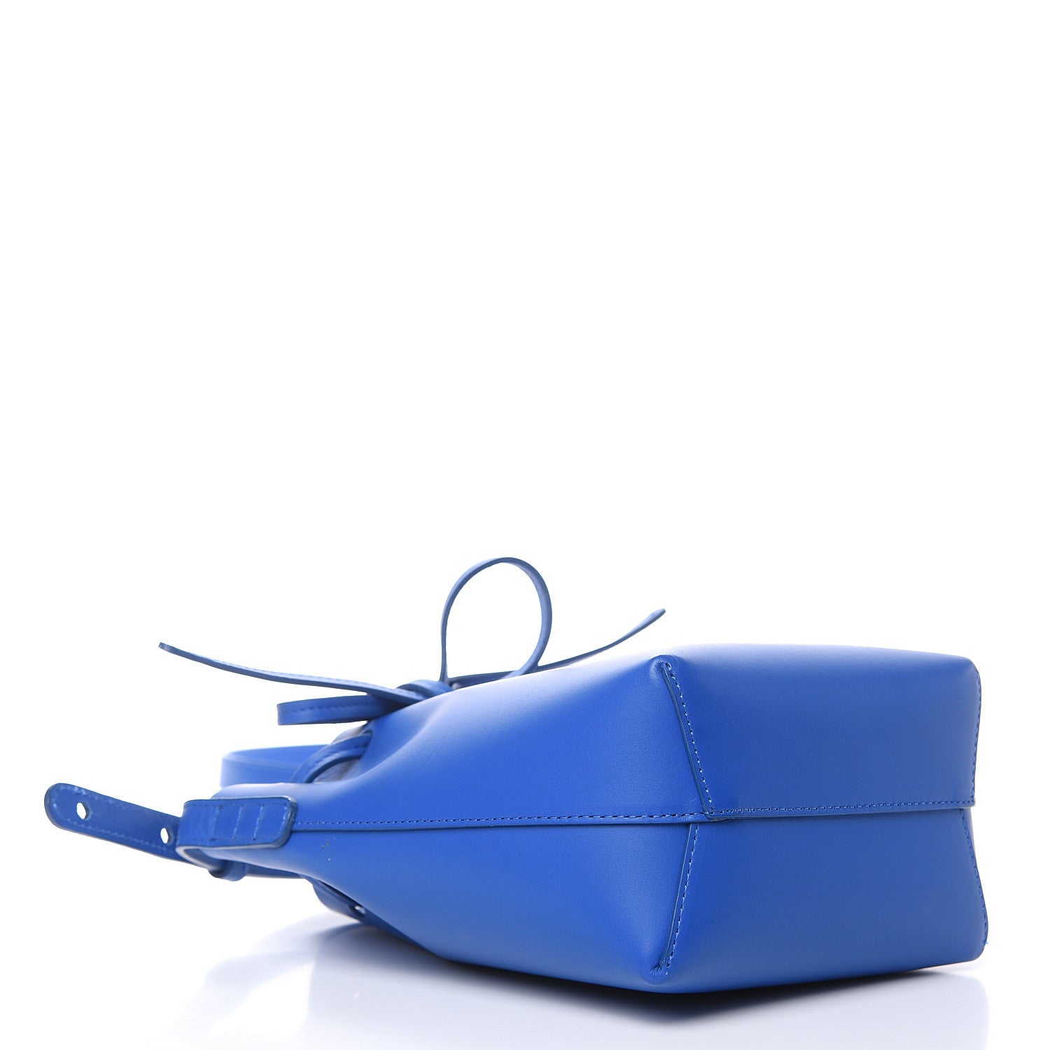 Mansur Gavriel Calfskin Mini Bucket Bag Royal 4 of 10