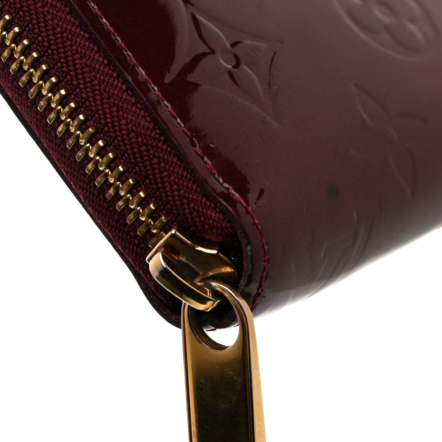 Louis Vuitton Vernis Zippy Wallet Rouge Fauviste 9 of 9