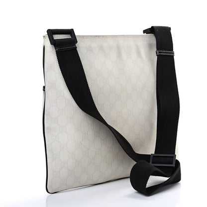 Gucci GG Plus Monogram Web Messenger Bag White 2 of 17