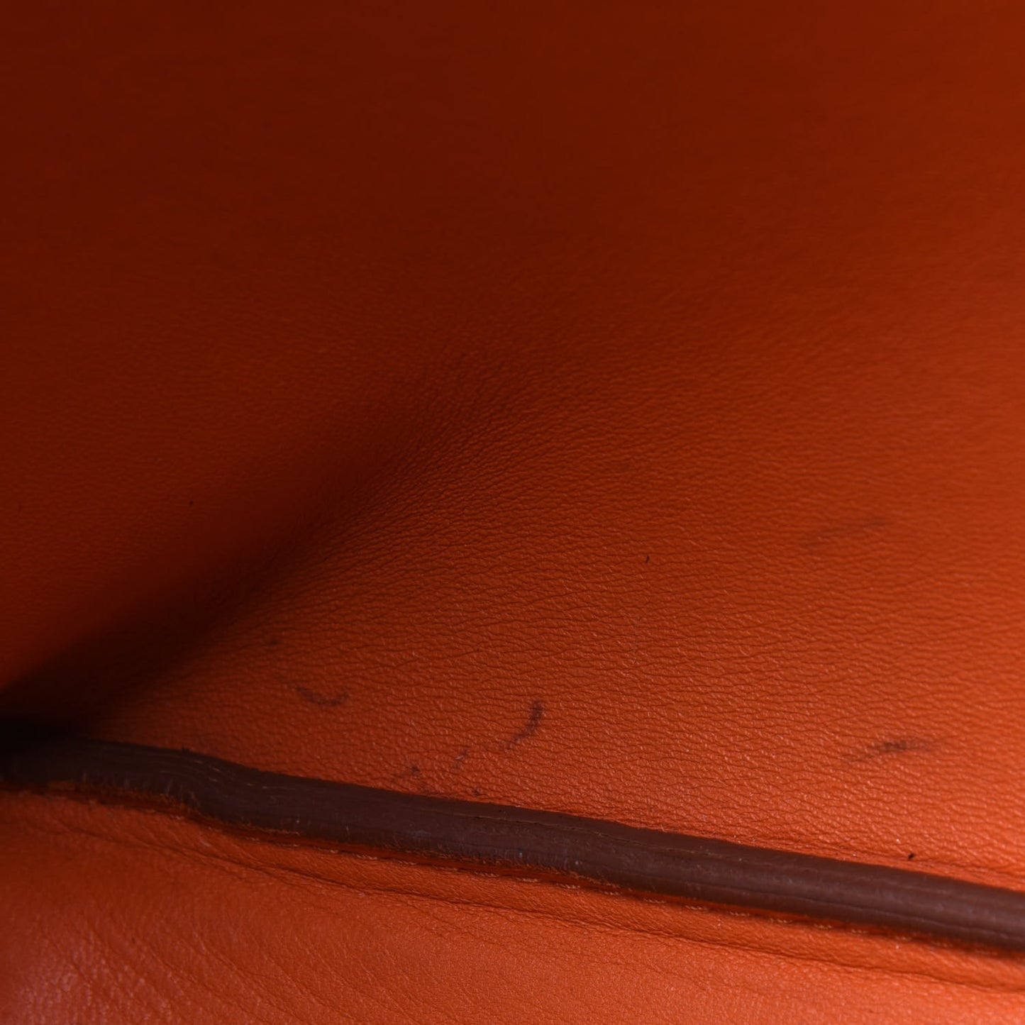 Saffiano Cuir Medium Double Bag Noisette Papaya