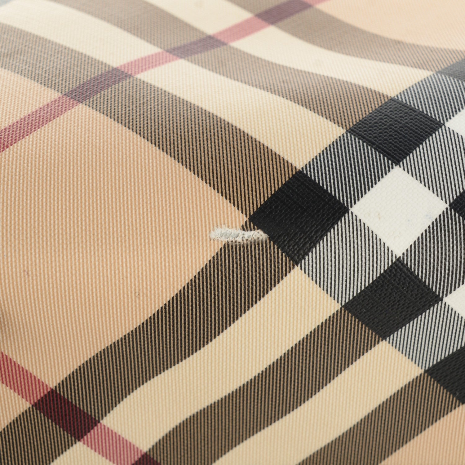 Burberry Nova Check Large Nickie Tote Black 9 of 11