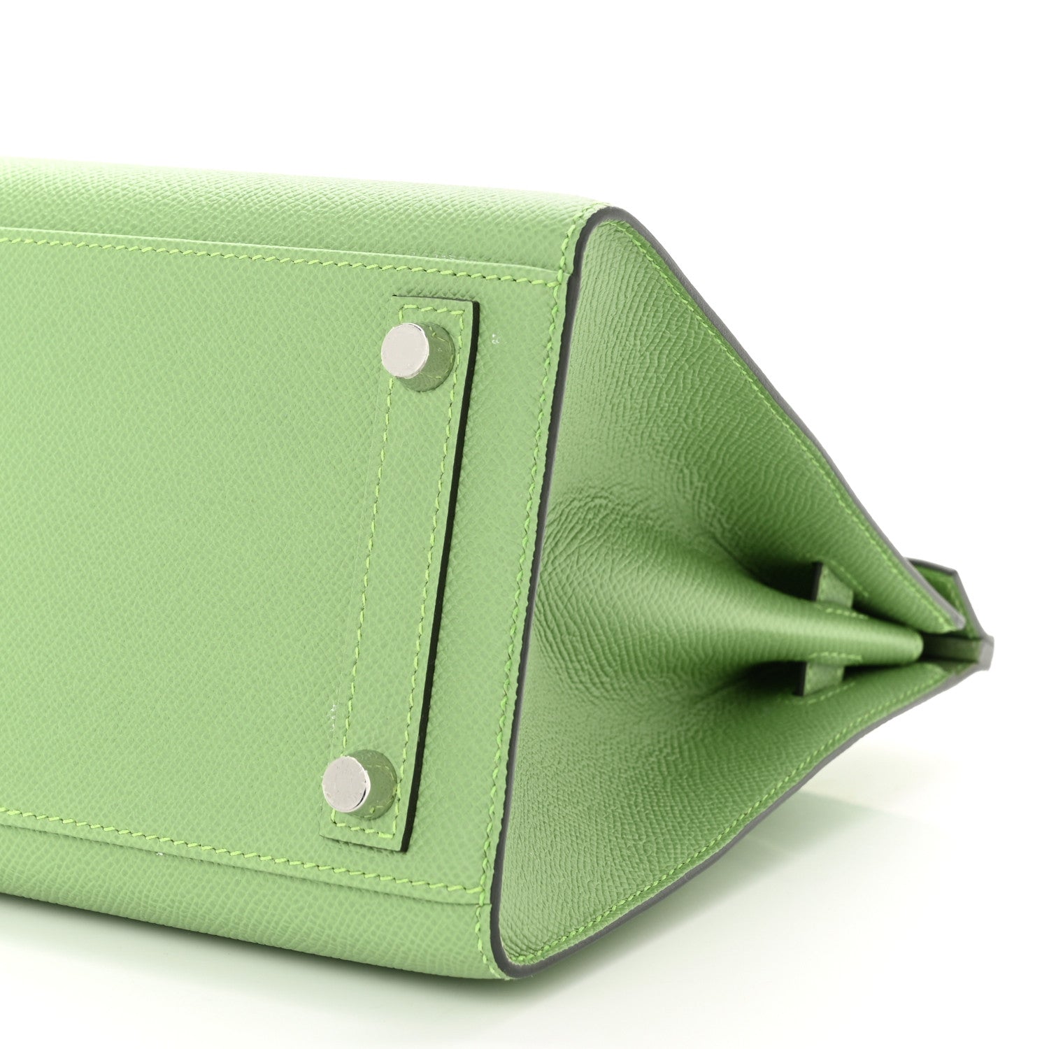 Hermes Epsom Birkin Sellier 25 Vert Criquet 10 of 11