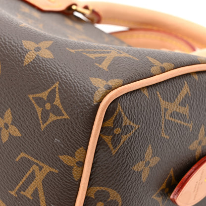 Louis Vuitton Monogram Speedy Bandouliere 20 Pink Orange 18 of 20