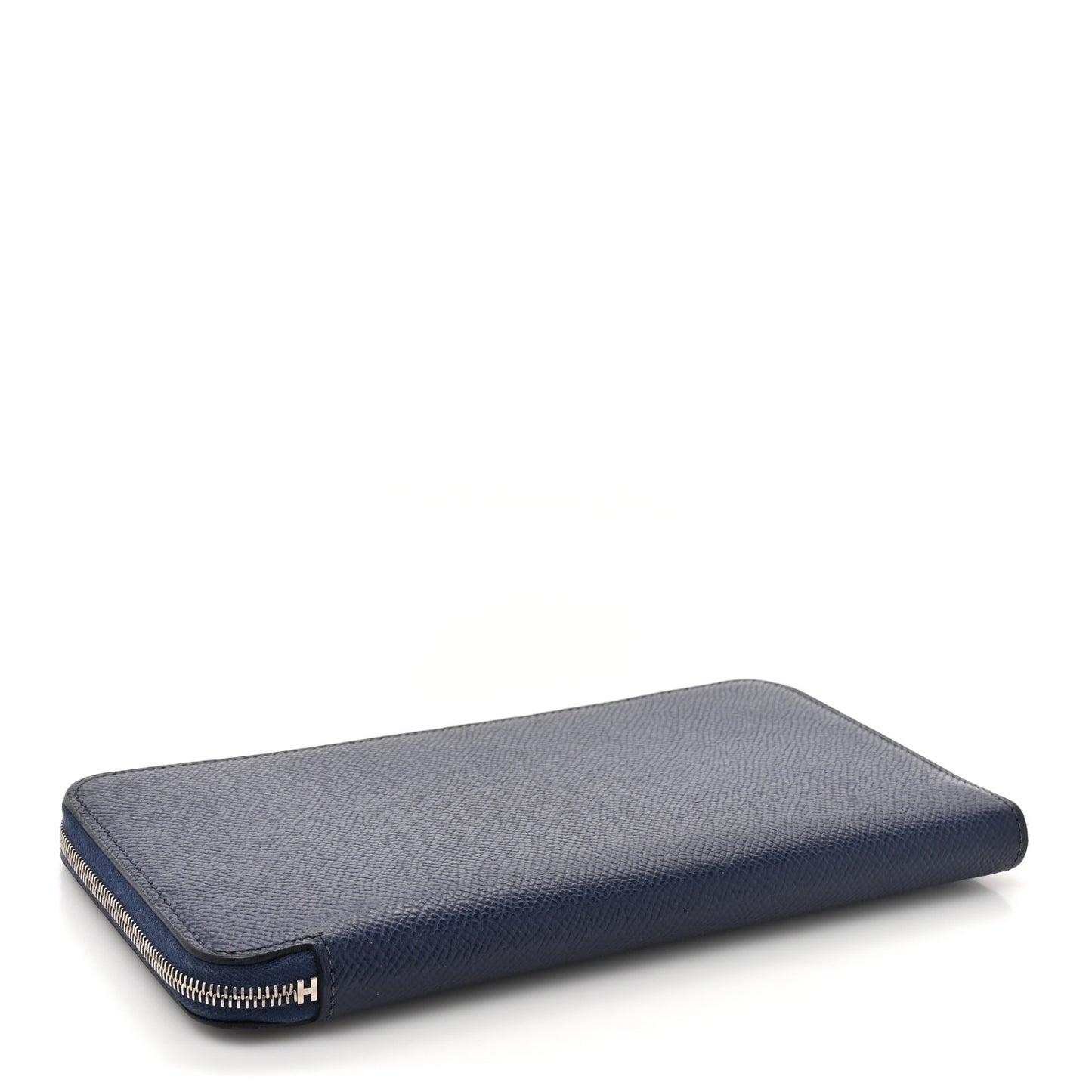 Epsom Silk'In Wallet Bleu Saphir