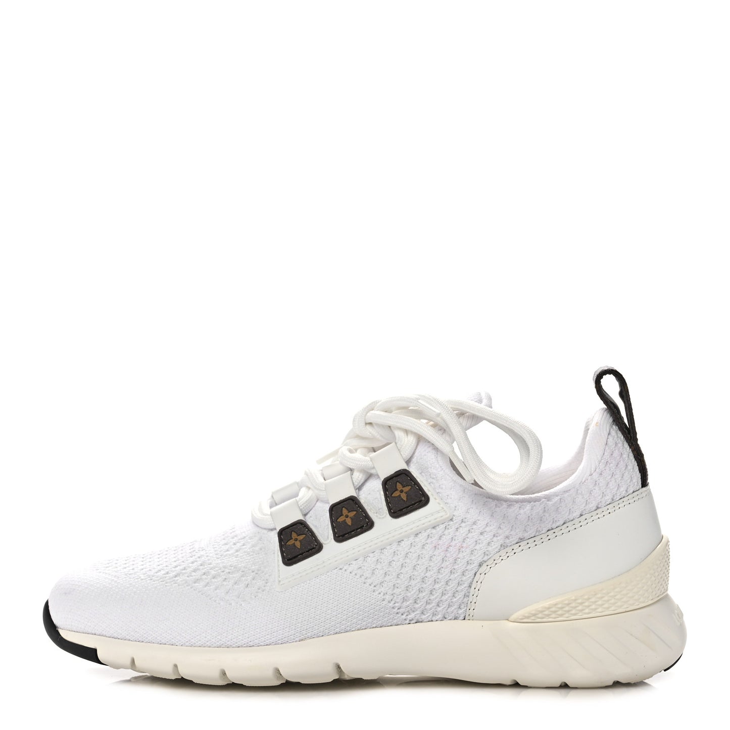 Technical Nylon Monogram Rubber Aftergame Sneakers 37 White
