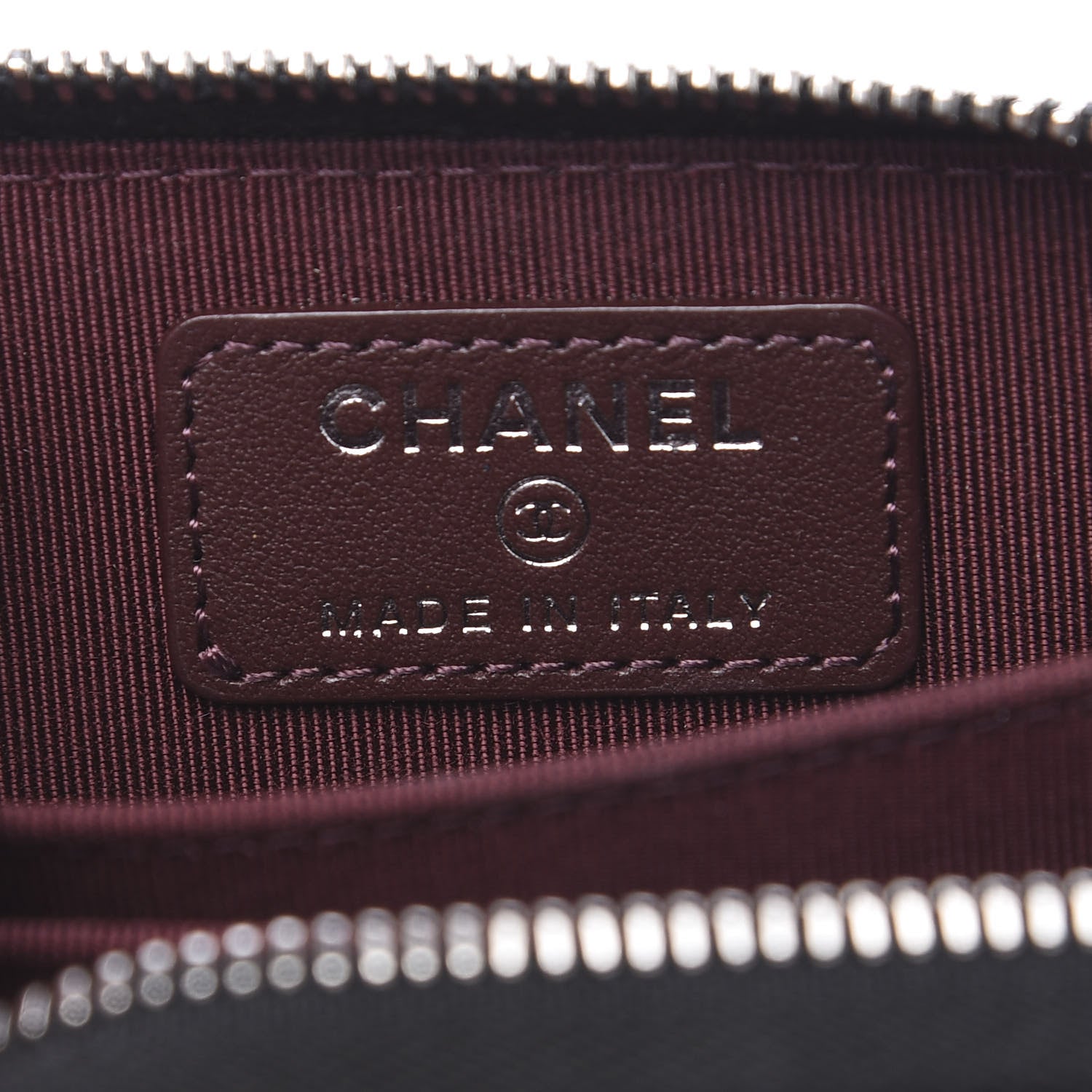 Chanel Caviar Quilted Zip Coin Purse Black 5 of 7