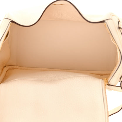 Hermes Taurillon Clemence Lindy 26 Nata 5 of 12