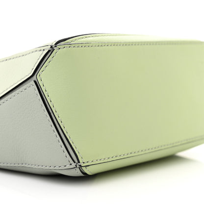 Loewe Calfskin Mini Puzzle Bag Ash Grey Light Celadon 8 of 9