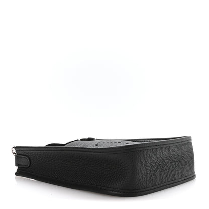 Hermes Taurillon Clemence Evelyne TPM Black 3 of 10