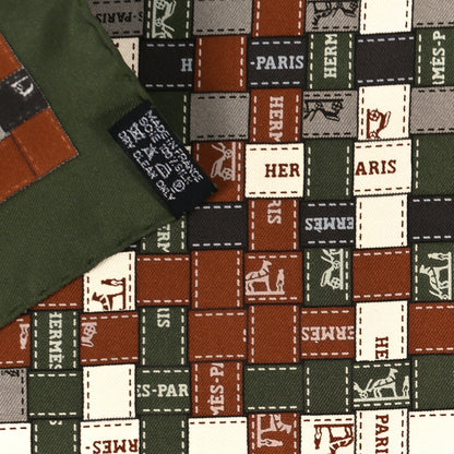 Hermes Silk Bolduc Au Carre Scarf 90 3 of 5