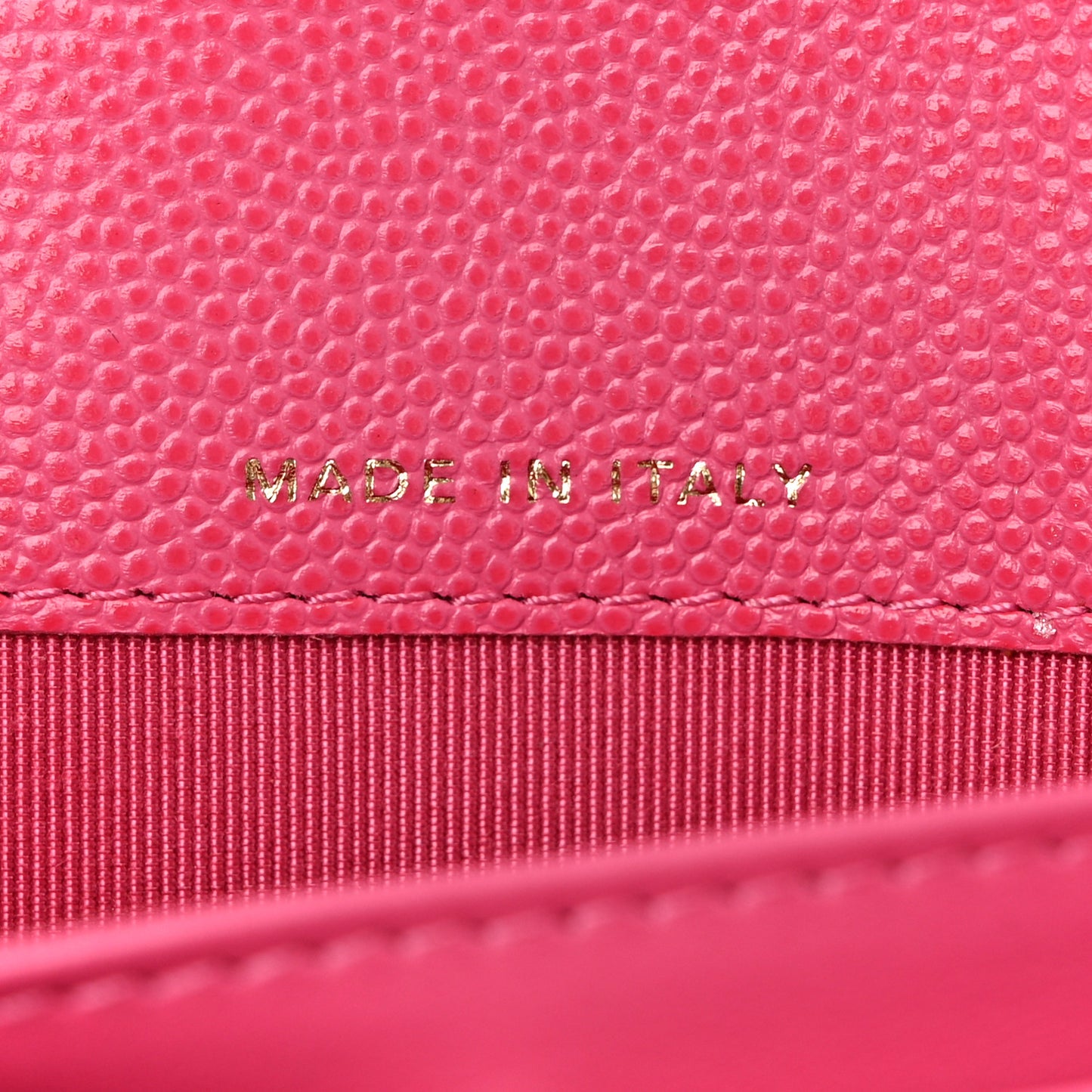 Caviar Quilted Large Gusset Flap Wallet Pink