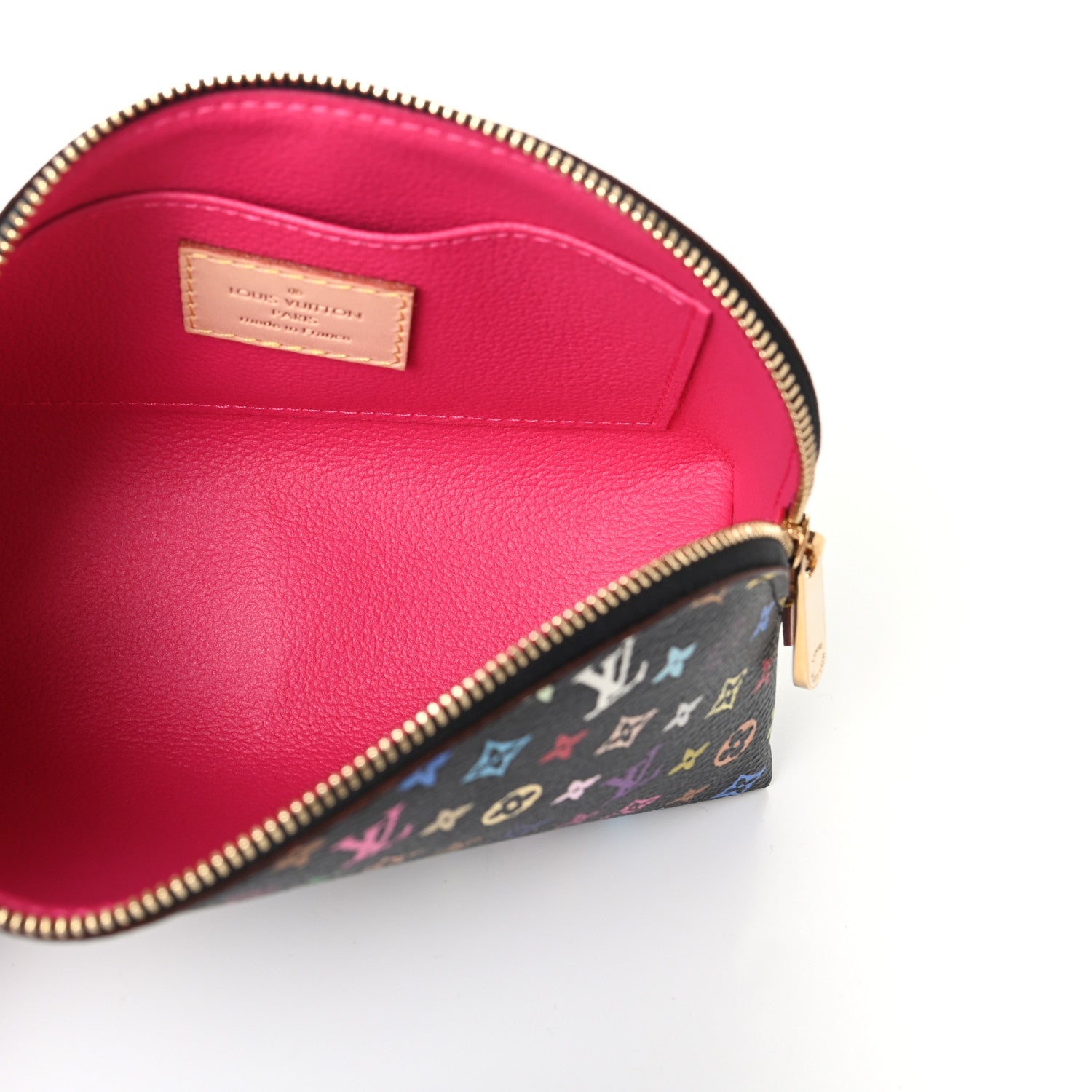 Louis Vuitton Monogram Multicolor Cosmetic Pouch Black Grenade 5 of 8