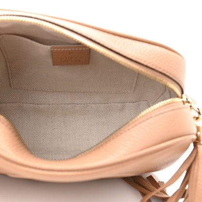 Gucci Pebbled Calfskin Small Soho Disco Bag Camelia 5 of 11
