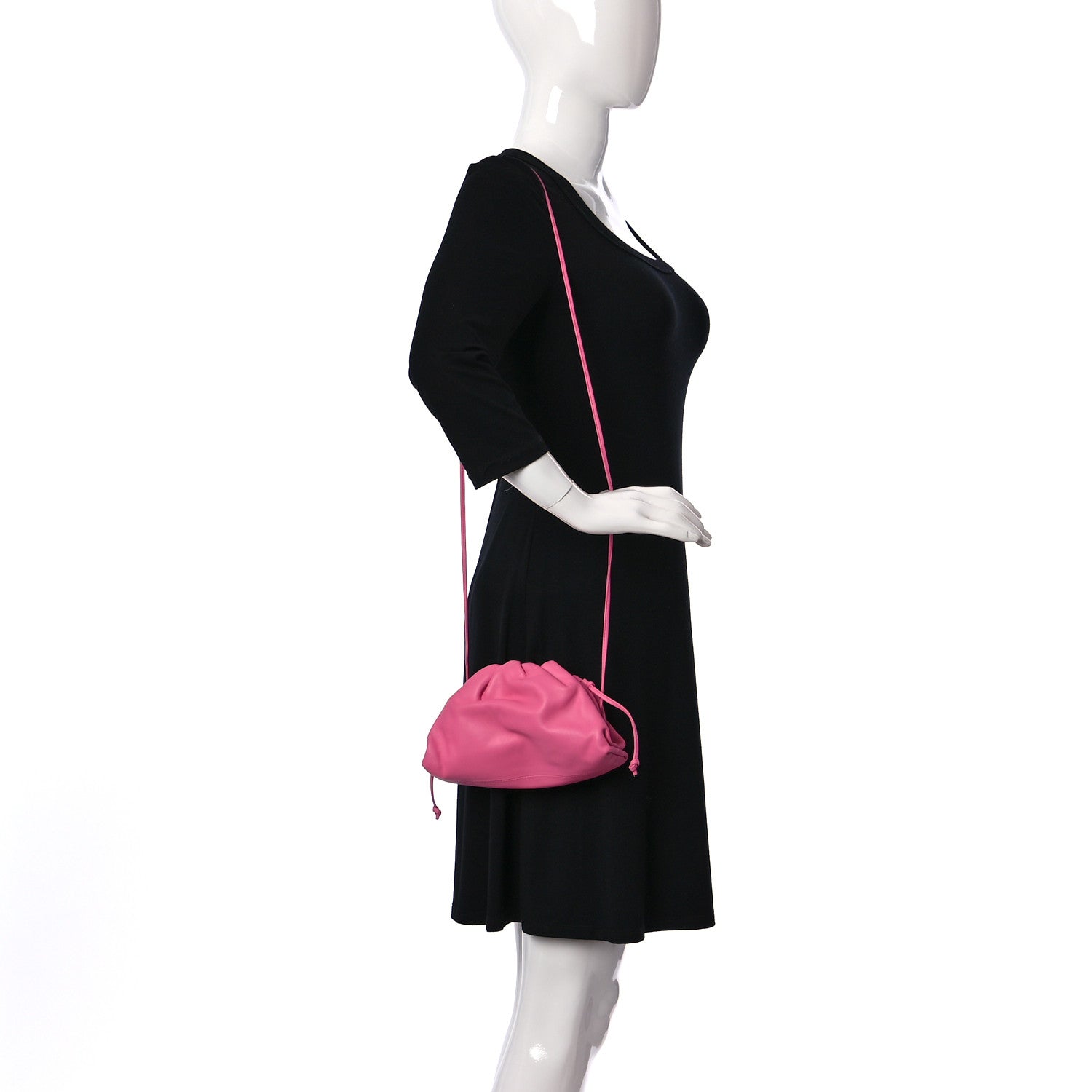 Bottega Veneta Butter Calfskin The Mini Pouch Pink 2 of 11