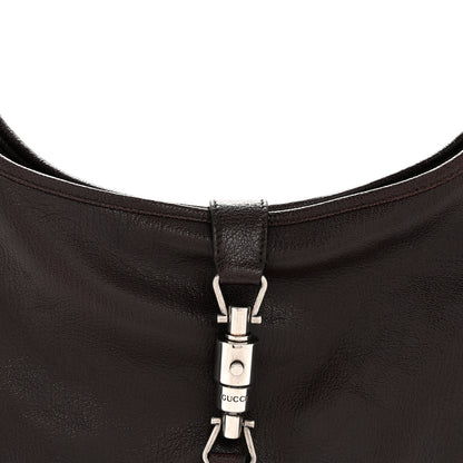 Gucci Goatskin Medium Jackie 1961 Hobo Dark Brown 8 of 11