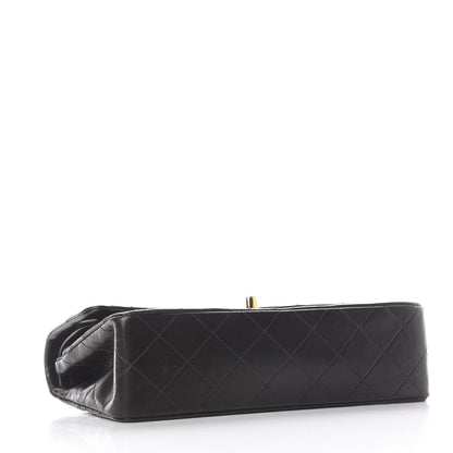 Chanel Lambskin Quilted Small Double Flap Black 3 of 8