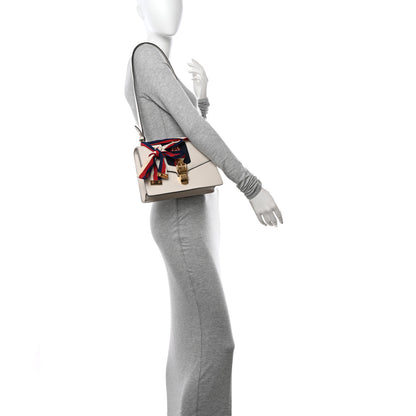 Gucci Calfskin Small Sylvie Shoulder Bag Off White 2 of 14
