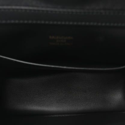 Balenciaga Natural Smooth Calfskin Mini Rodeo Top Handle Handbag Black 5 of 9
