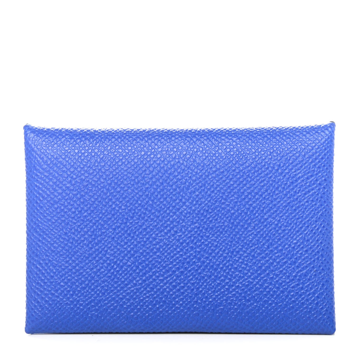 Hermes Epsom Calvi Card Case Bleu Royal 1 of 4