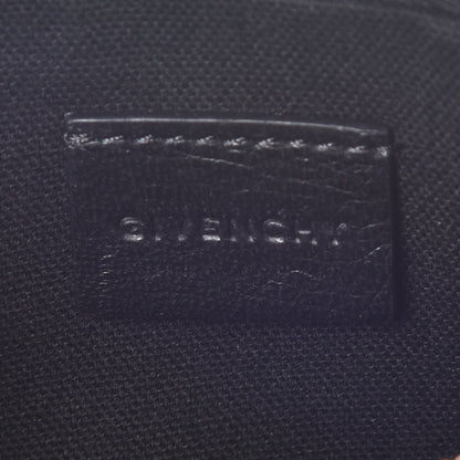 Givenchy Textured Coated Canvas Rottweiler Print Large Cosmetic Pouch Black 7 of 8