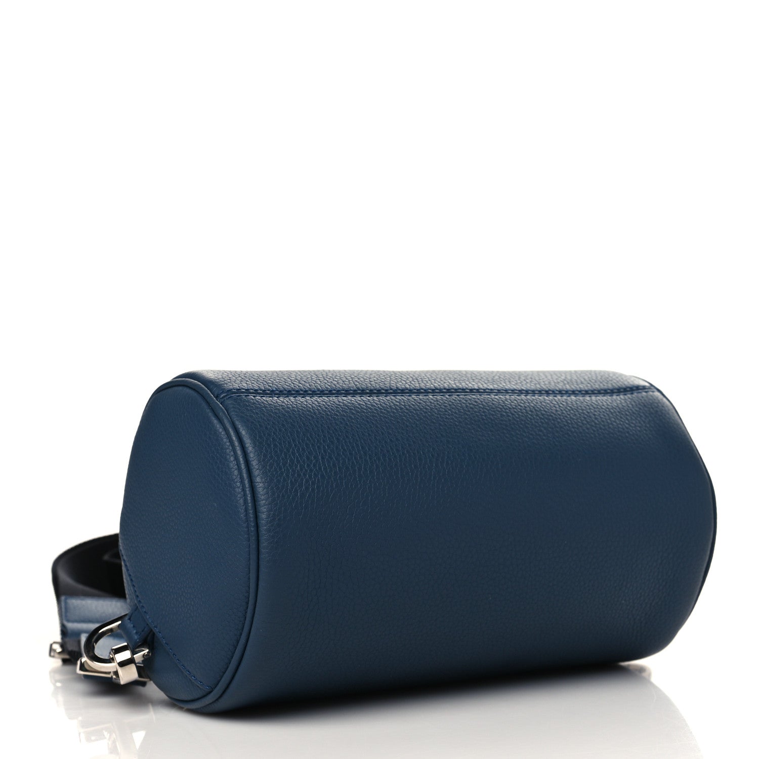 Christian Dior HOMME Grained Calfskin Mens Roller Pouch Blue 3 of 5