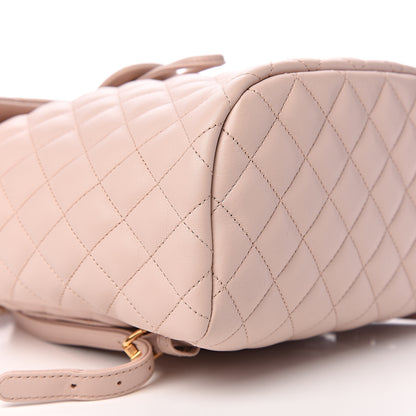 Chanel Calfskin Quilted Small Urban Spirit Backpack Beige 7 of 9