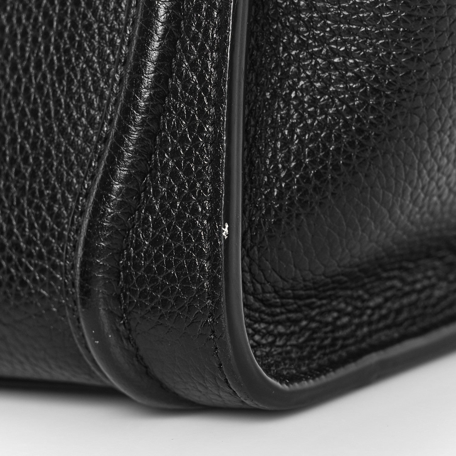 Celine Drummed Calfskin Nano Luggage Black 10 of 16