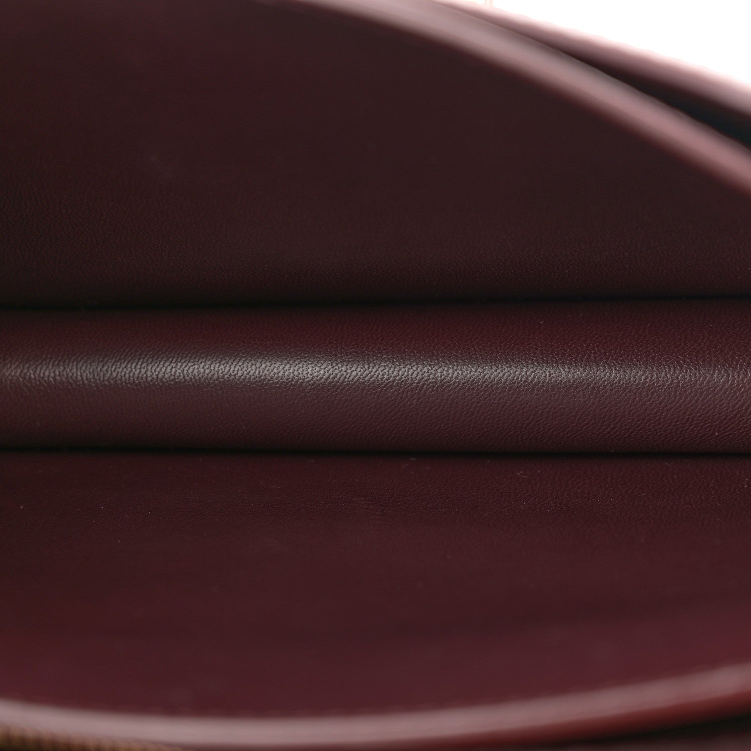 Burberry Calfskin Monogram Embossed Small TB Chain Bag Oxblood 5 of 9