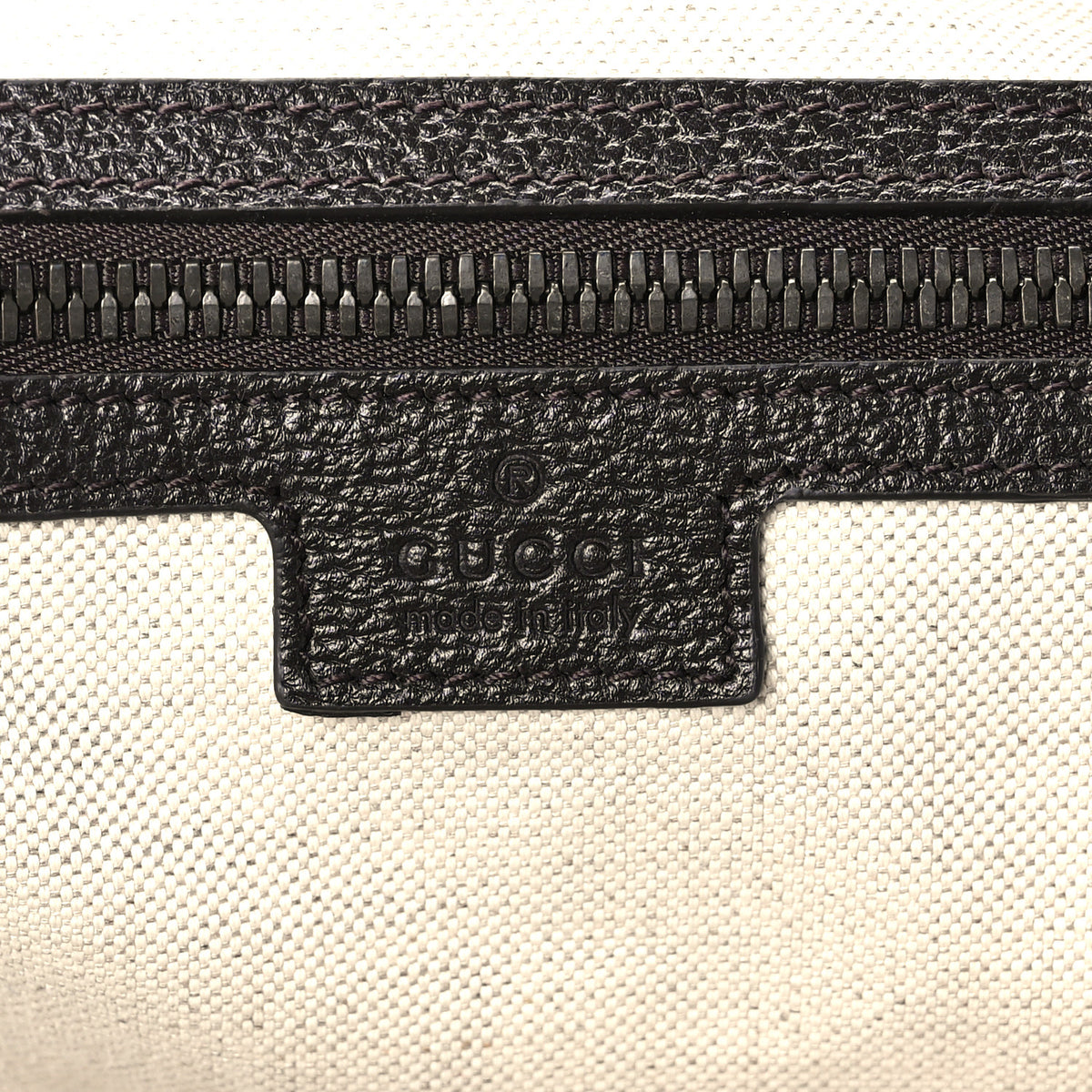 Suede Calfskin Web Medium Savoy Duffle Bag  Dark Brown