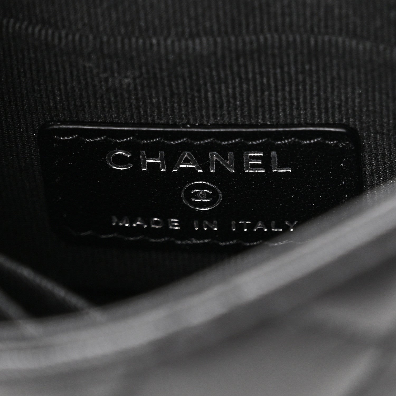 Chanel Lambskin Quilted Mini Trendy CC Clutch With Chain So Black 6 of 11