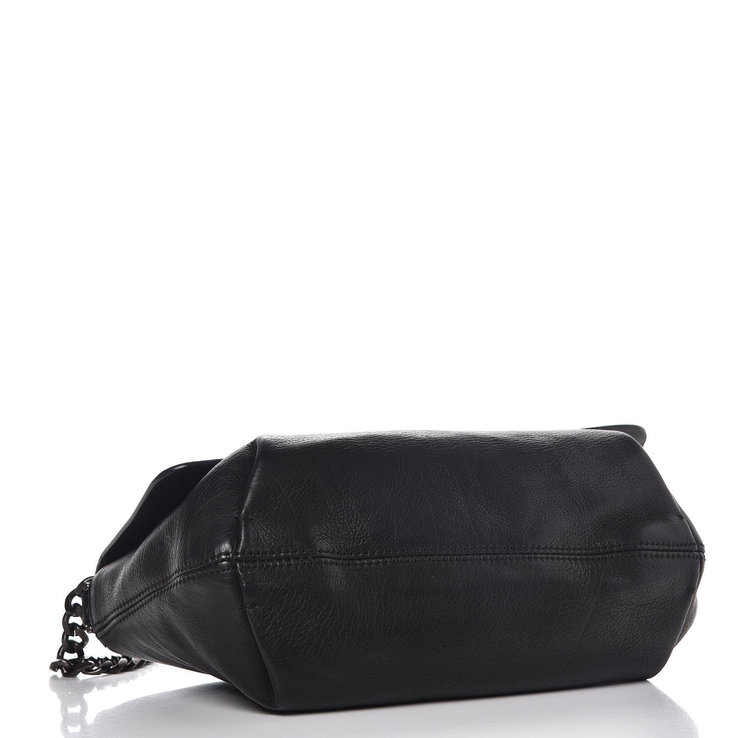 Lanvin Calfskin Large Happy Cross Body Black 4 of 9