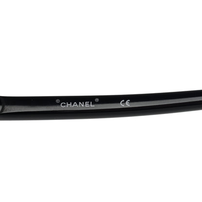 Chanel Acetate Round CC Sunglasses A71227 Blue Black 6 of 8