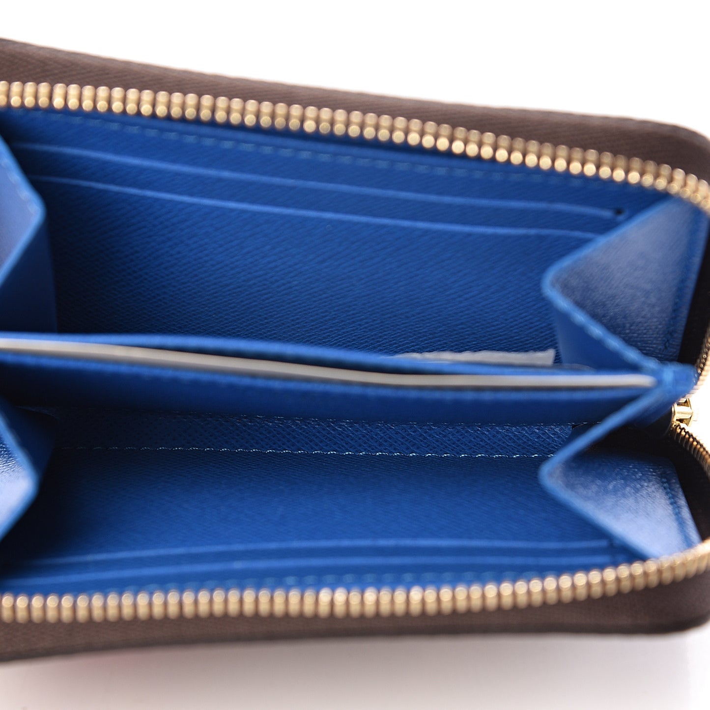 Damier Ebene 2019 Christmas Animation Zippy Coin Purse Blue