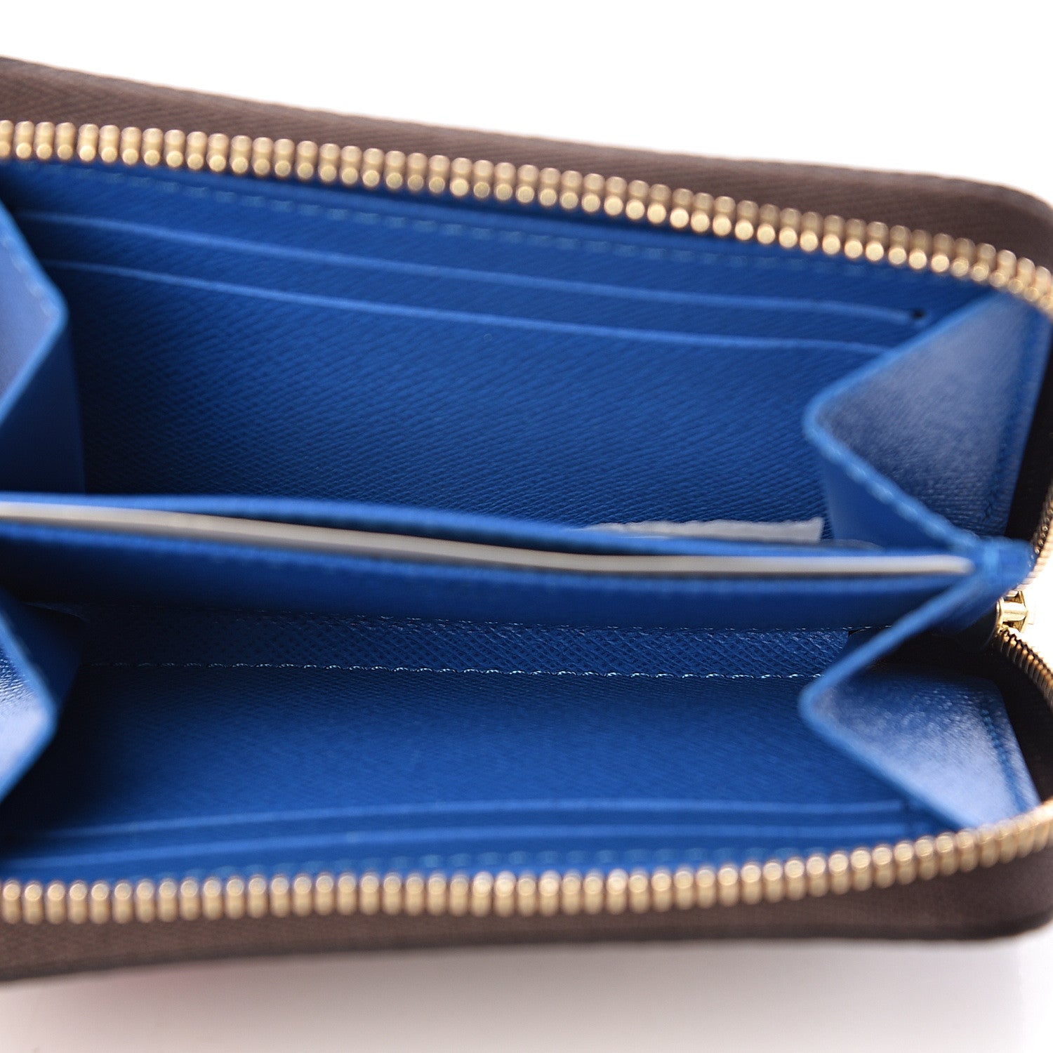 Louis Vuitton Damier Ebene 2019 Christmas Animation Zippy Coin Purse Blue 5 of 8