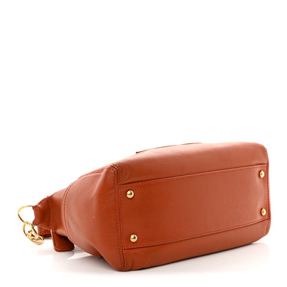 Chanel Calfskin Timeless CC Shoulder Bag Orange 4 of 17