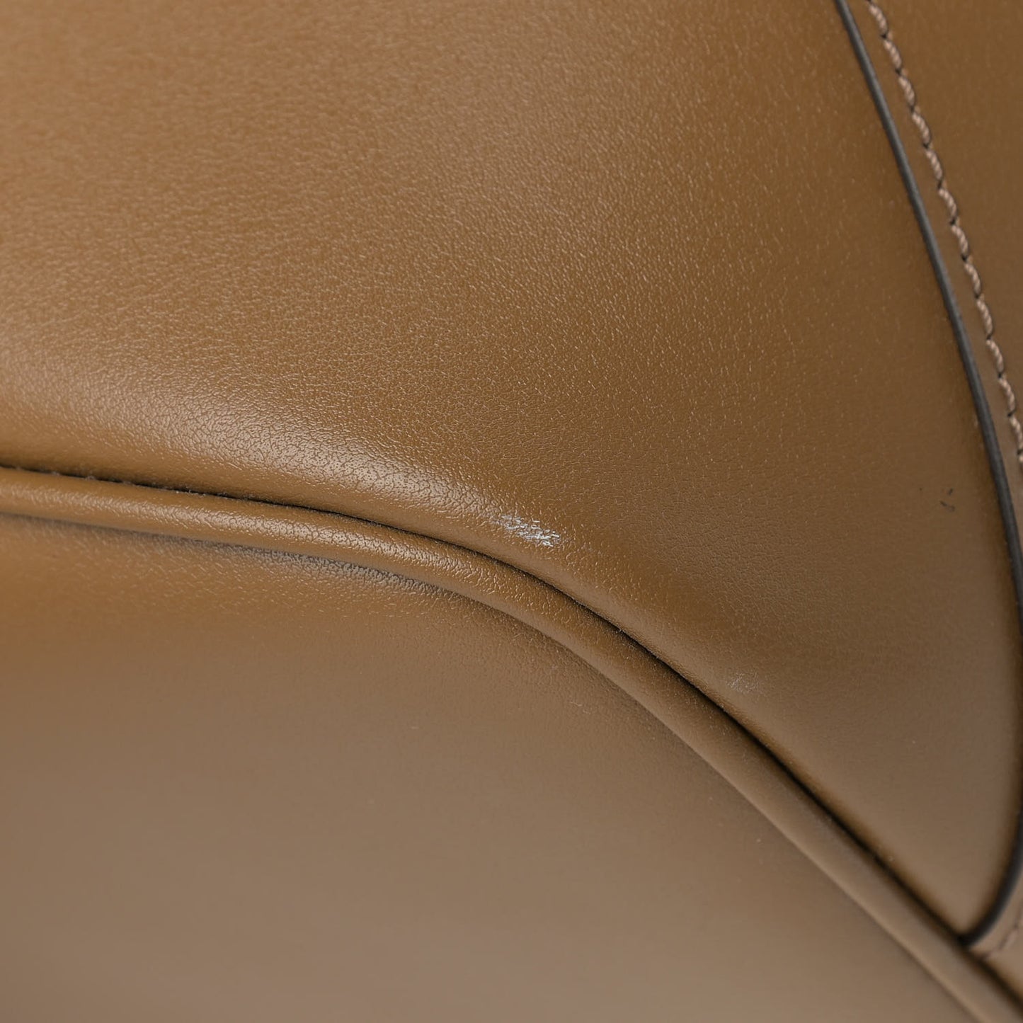 Smooth Calfskin Wing Shopper Tote Military Green