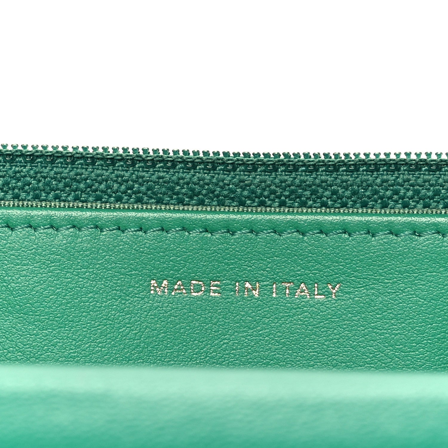 Chanel Lambskin Quilted Chanel 19 Wallet On Chain WOC Green