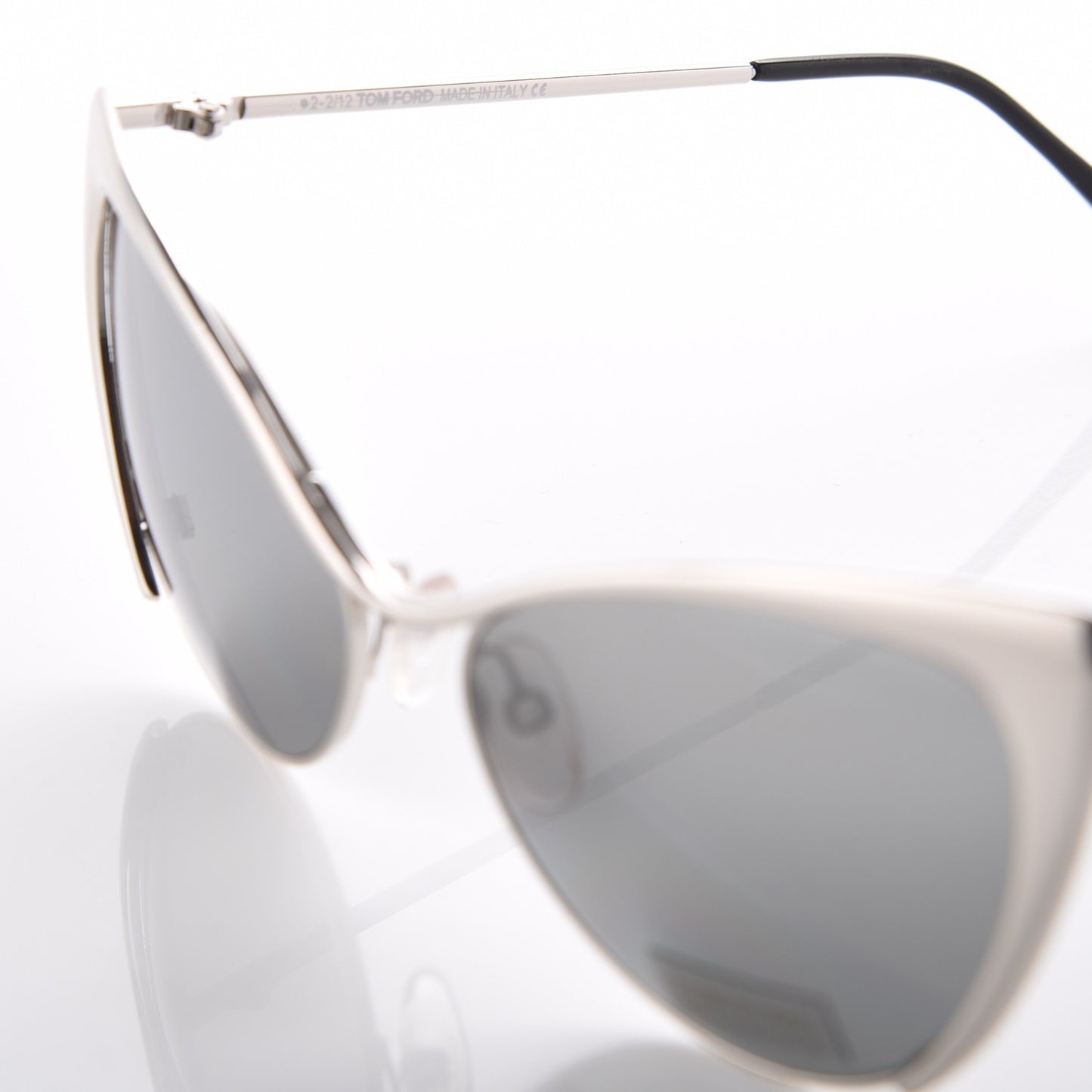 Nastasya Cat Eye Sunglasses TF304 Silver