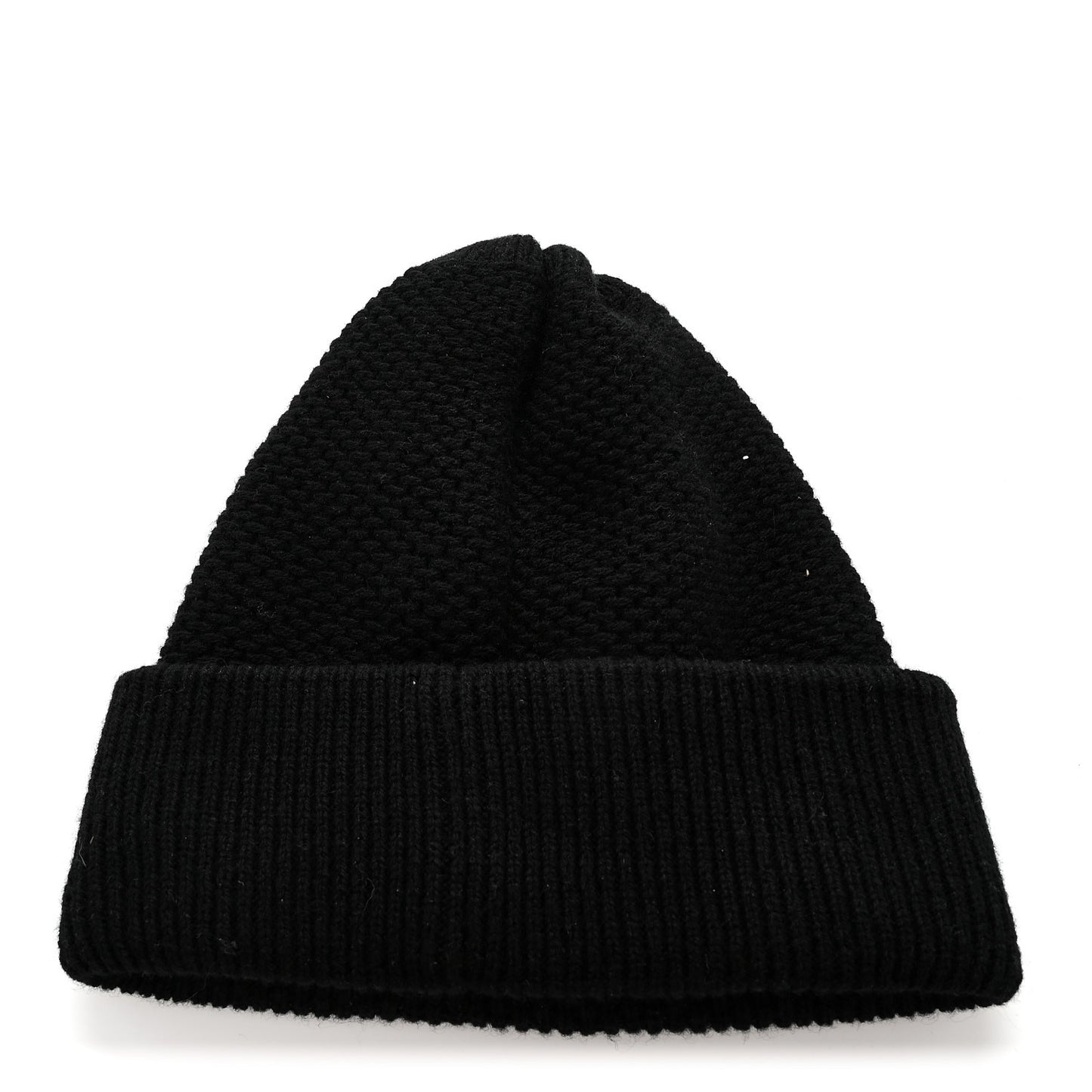 Cashmere CC Logo Beanie Hat Black Black