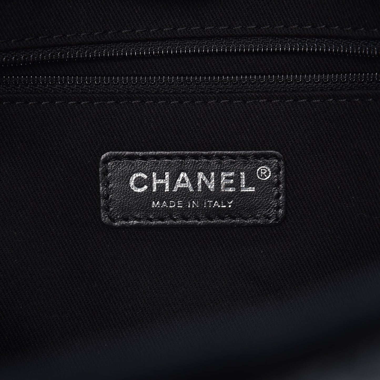 Canvas Small Deauville Tote Charcoal