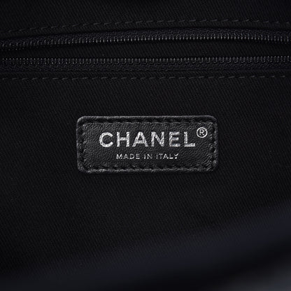 Chanel Canvas Small Deauville Tote Charcoal 6 of 8