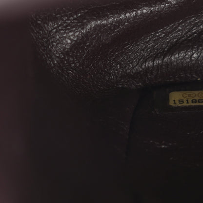 Chanel Lambskin Quilted Maxi Double Flap Purple 7 of 21