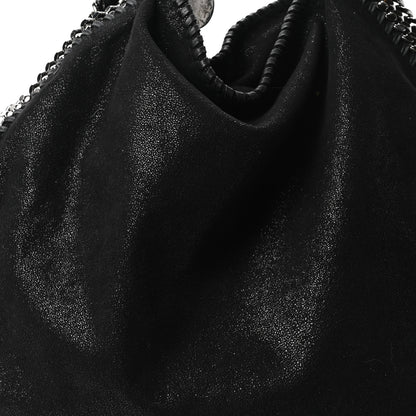 Stella McCartney Shaggy Deer Big Falabella Tote Black 8 of 10