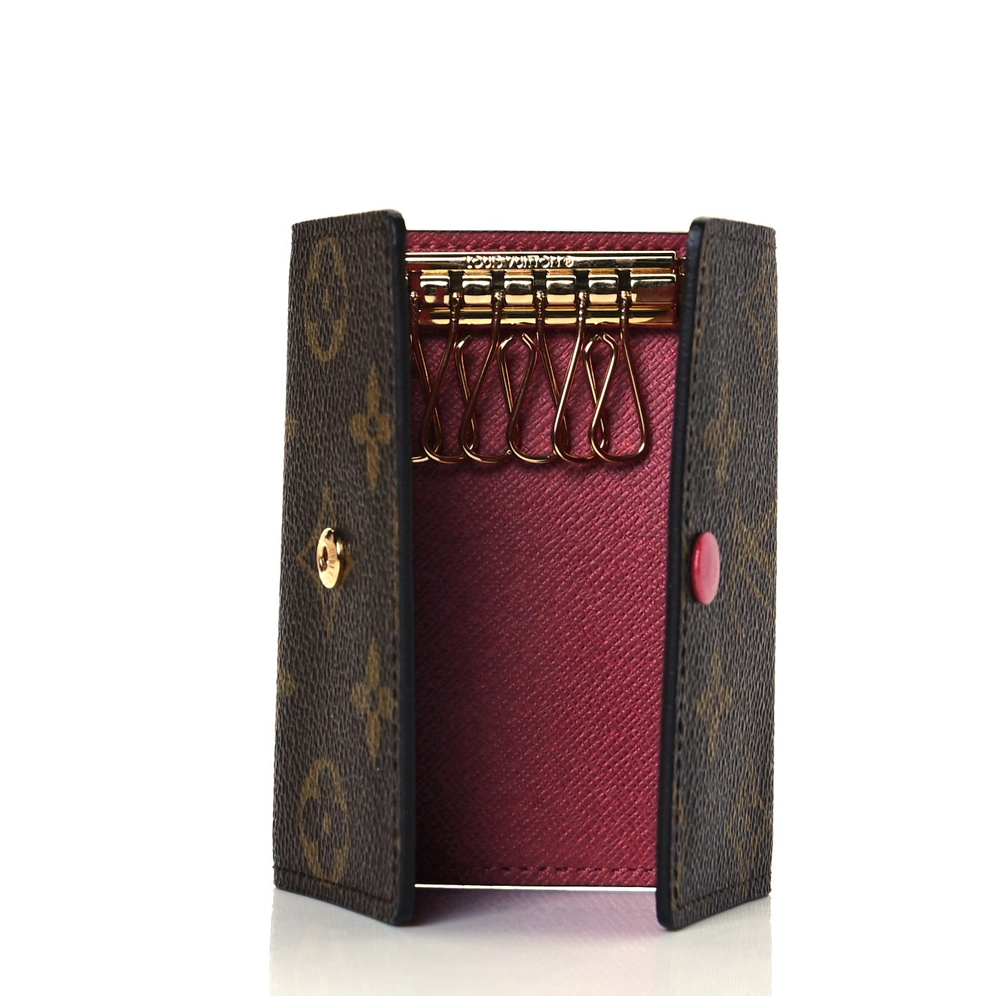 Monogram 6 Key Multicles Holder Fuchsia