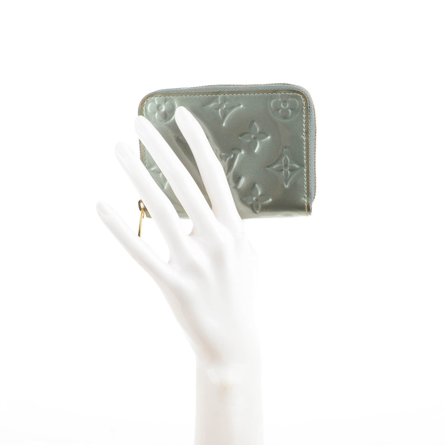 Louis Vuitton Vernis Zippy Coin Purse Givre 2 of 7