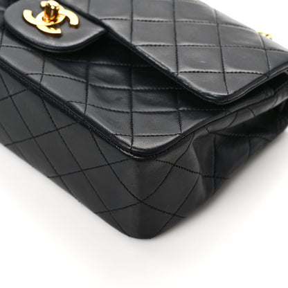 Chanel Lambskin Quilted Small Double Flap Black 13 of 18