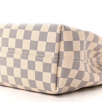 Louis Vuitton Damier Azur Graceful PM Rose Ballerine 8 of 8