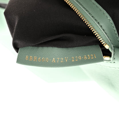Fendi Nappa FF 1974 Embossed Baguette Menta 7 of 10