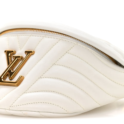 Louis Vuitton Calfskin New Wave Bumbag Snow 9 of 9